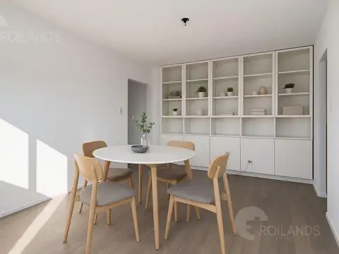 Departamento 2 ambientes con 1 baño