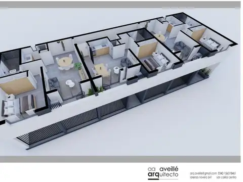 Departamento en Venta con 1 cocheras