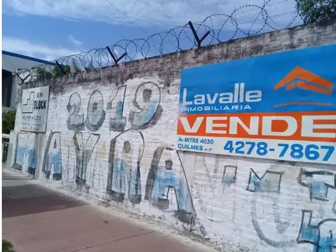 Terreno en Venta en Quilmes, USD 350.000