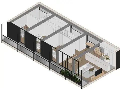 Departamento en Venta de 3 dormitorios