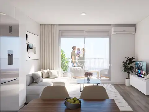 venta Apartamento de 2 dormitorios a Estrenar con Patio en Cordón - Montevideo!