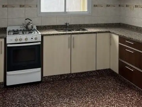 Departamento 2 ambientes con 1 baño