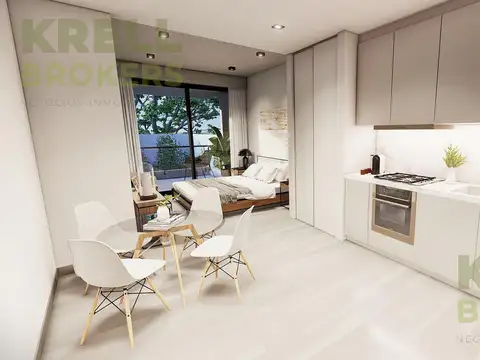 Departamento monoambiente en Venta en Almagro