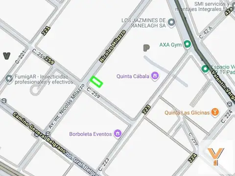 Terreno en Venta de 348,0 m2