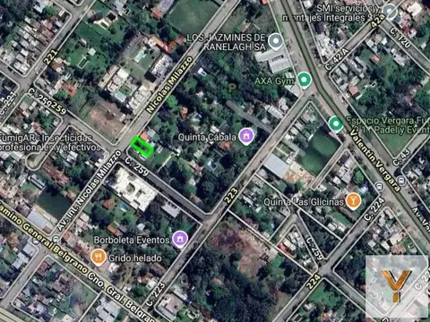 Avenida Intendente Nicolás Milazzo e/ 259 y 262