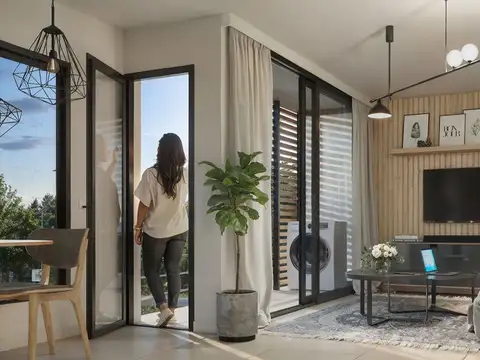 Departamento 2 ambientes con 1 baño