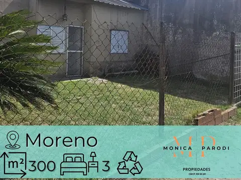 CASA DE 4 AMBIENTES EN VENTA EN MORENO