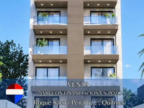 VENTA DPTO 2 AMBIENTES EN POZO – QUILMES OESTE