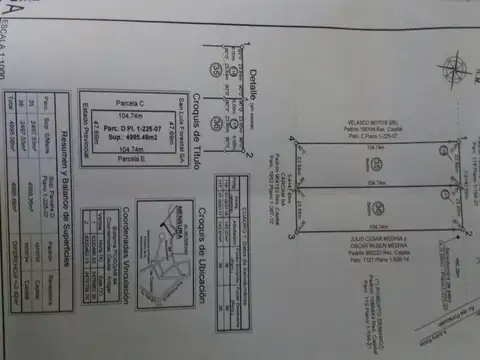 Terreno en Venta en San Luis, USD 30.000