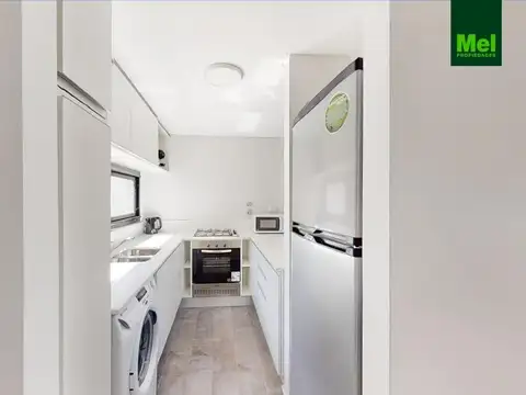 Departamento 2 ambientes con 1 baño