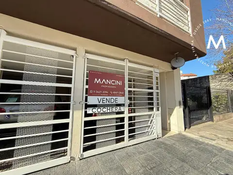 Cochera cubierta en venta -  Villa Ballester - financiacion hasta el 50%.