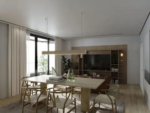 Departamento 3 ambientes con 2 baños