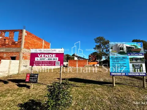 LOTE CON OBRA Y PLANOS APROBADOS  - zona San Bernardo