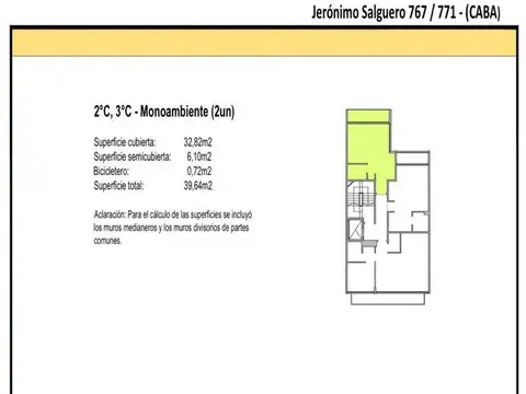 Departamento en Venta Apto profesional