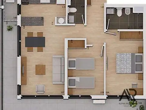 Departamento en Venta en Pocitos Nuevo , USD 289.000