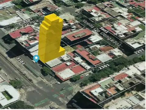 Excelente terreno ampl fte 9.36  sobre Av.Cabildo 3100