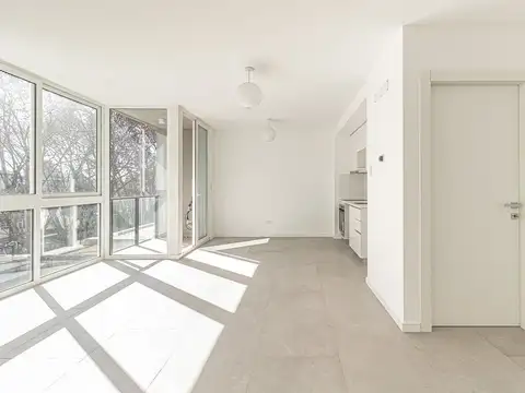 Alq monoambiente a estrenar en Villa Crespo balcón