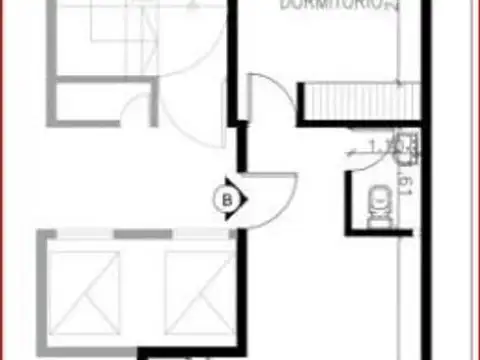 Departamento en Venta de 1 dormitorio