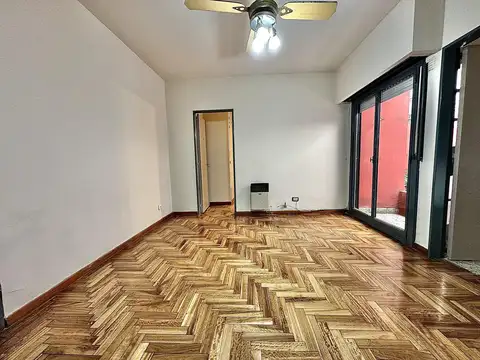 Departamento en Recoleta 2 ambientes   Patio