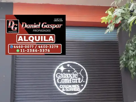 ALQUILER – LOCAL COMERCIAL SOBRE AVENIDA – MORÓN