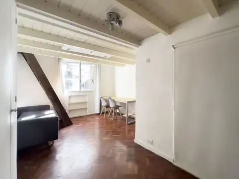 ALQUILER Monoamb c/entrepiso Recoleta Semiamoblado