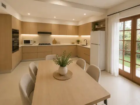 Casa 4 ambientes con 2 baños