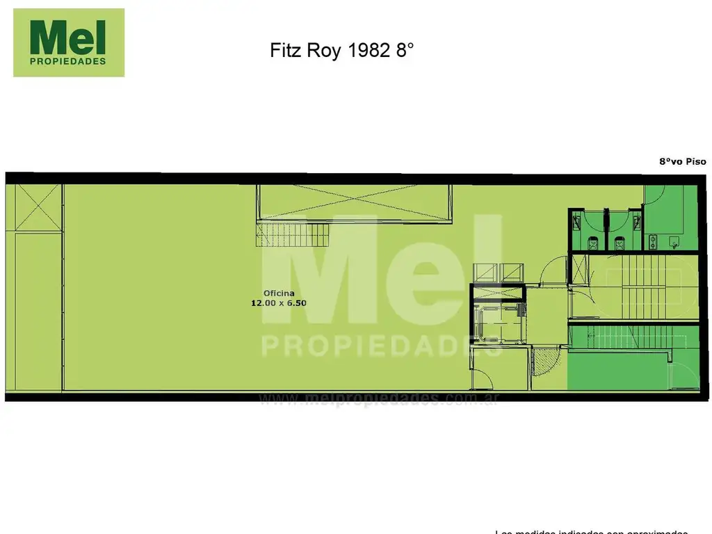 Fitz Roy 1982 de 30 Unidades en Palermo Hollywood