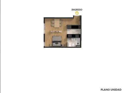 Venta - Departamento monoambiente en zona Río - Parque España, Centro, Rosario