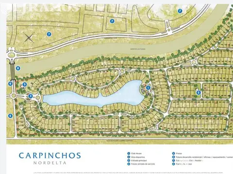 Terreno en Venta en Nordelta Carpinchos, USD 189.000