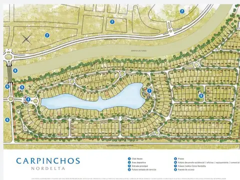 Terreno en Venta en Nordelta Carpinchos, USD 189.000