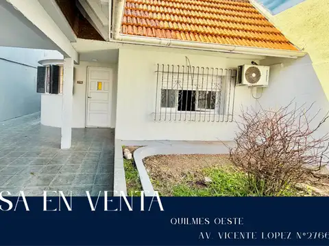 VENTA CASA QUILMES