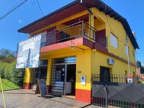 VENDO INCREIBLE CASA CON NEGOCIO EN 2 PLANTAS - L. N. ALEM, MISIONES