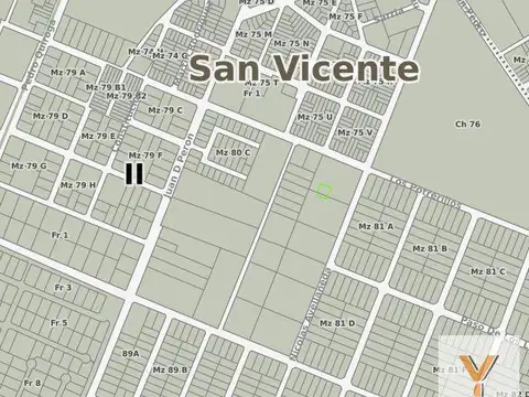 Prospero Avellaneda entre Potrerillo y Cabildo