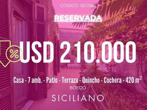 Casa en Boedo