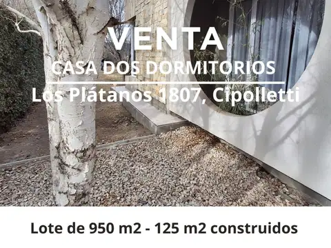 VENTA CASA MANZANAR KOSSMANN