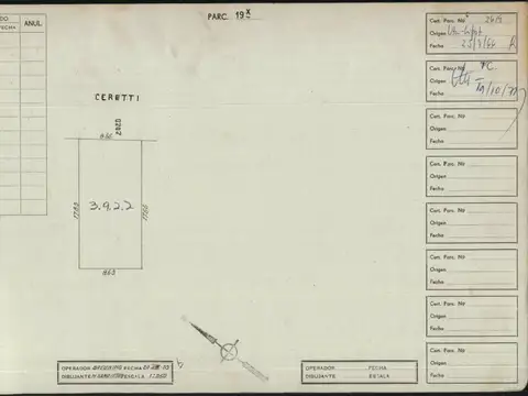 Terreno en Venta en Villa Urquiza, USD 525.000