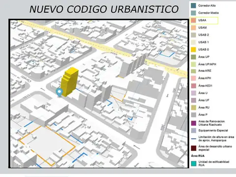 LOTE EN URQUIZA RESIDENCIAL. APTO 1064 M2 VENDIBLES.