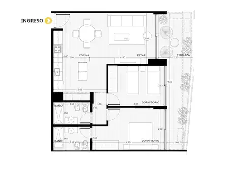 Venta | Departamento 1 dormitorio con balcón Norte | Barrio Refinería, Rosario