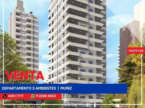 Departamento - Venta - Argentina, Muñiz - San Jose 1136