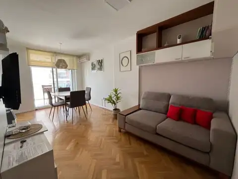 DEPARTAMENTO AMOBLADO 1 DORMITORIO CON COCHERA EN ROSARIO