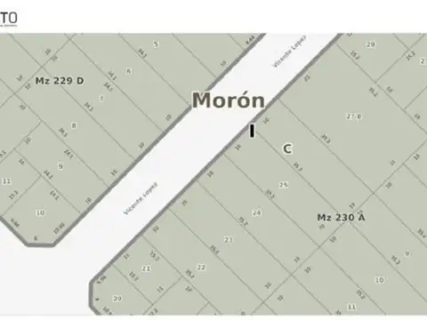 Terreno en Venta en Moron, USD 180.000