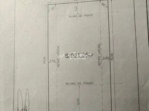Terreno en Venta de 991,25 m2