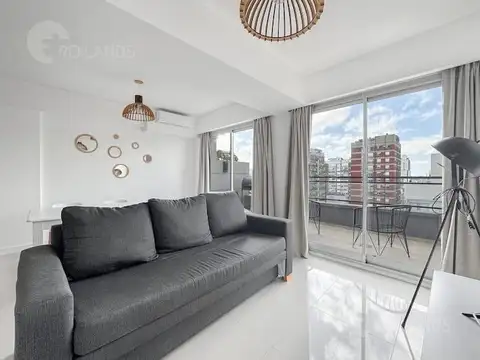 Departamento 2 ambientes con 1 baño