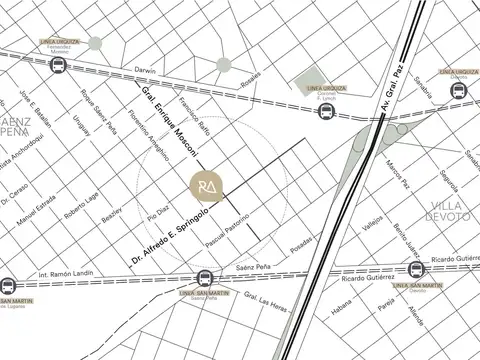 Departamento de dos ambientes, en Pozo en Sáenz Peña partido de Tres de Febrero, Provincia de Buenos