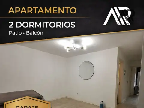 Apartamento 2 dorm. en alquiler c/ Cochera, Patio y Balcón en Cordón
