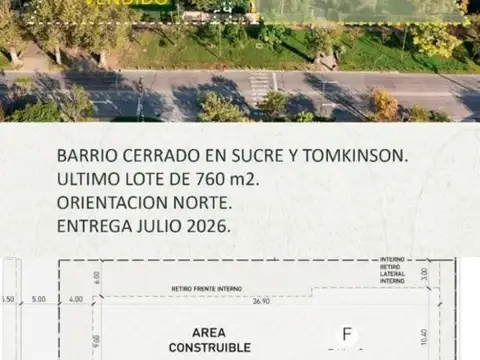 Terreno en Venta en San Isidro, Partido de San Isidro