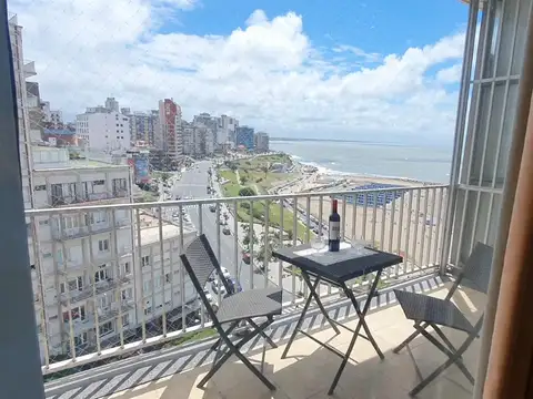 Departamento en mar del plata, vacaciones ,escapadas ,vista al mar ,exelente ubicacion