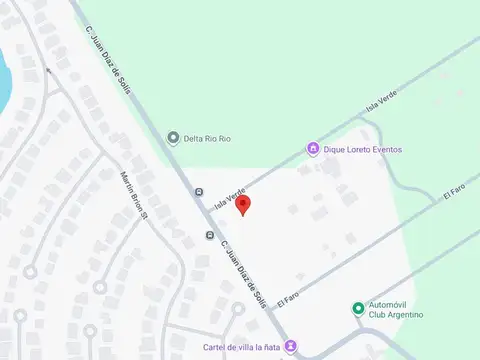 TERRENO VILLA LA ÑATA DIQUE LUJAN 2560 M2