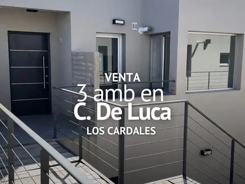 DEPARTAMENTO 3 AMBIENTES EN VENTA, PUEBLO LOS CARDALES