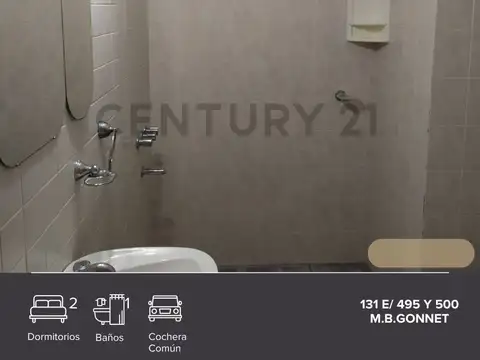 Departamento en venta 2 dormitorios en Gonnet, M.B.Gonnet - alquilado hasta Jun26            ...